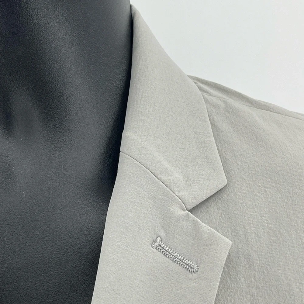 Callaway Grey Nylon Sport Coat Men’s Size L Made‎ In Japan Import Exclusive NWT